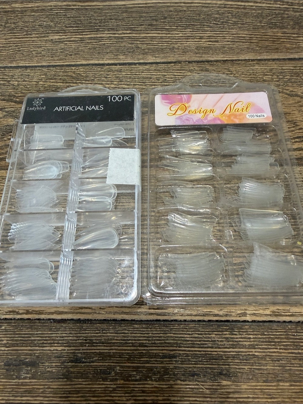 Clear Artificial Nails - 200 PC (2 x 100)